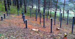 Свайный фундамент Абакан. Заказать под ключ цена от 2085 руб